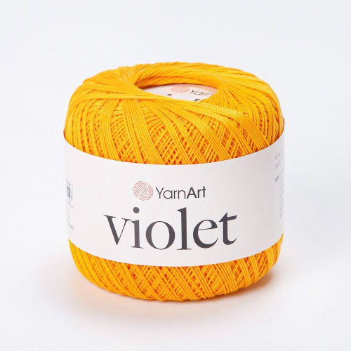 Пряжа Violet (Виолет) 5307 шафран
