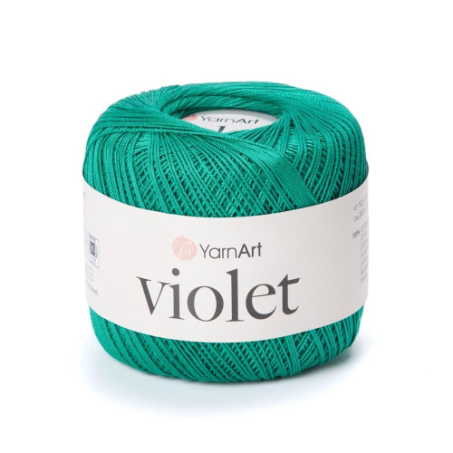 Пряжа Violet (Виолет) 6334 зеленый