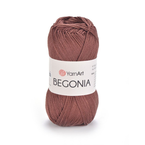 Пряжа Begonia (Бегония) 77 шоколад