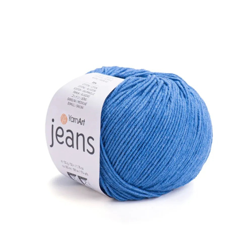 Пряжа Jeans (Джинс) 16 синий (10 мотков)
