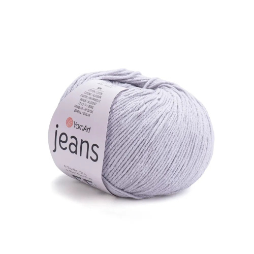 Пряжа Jeans (Джинс) 80 светло-серый